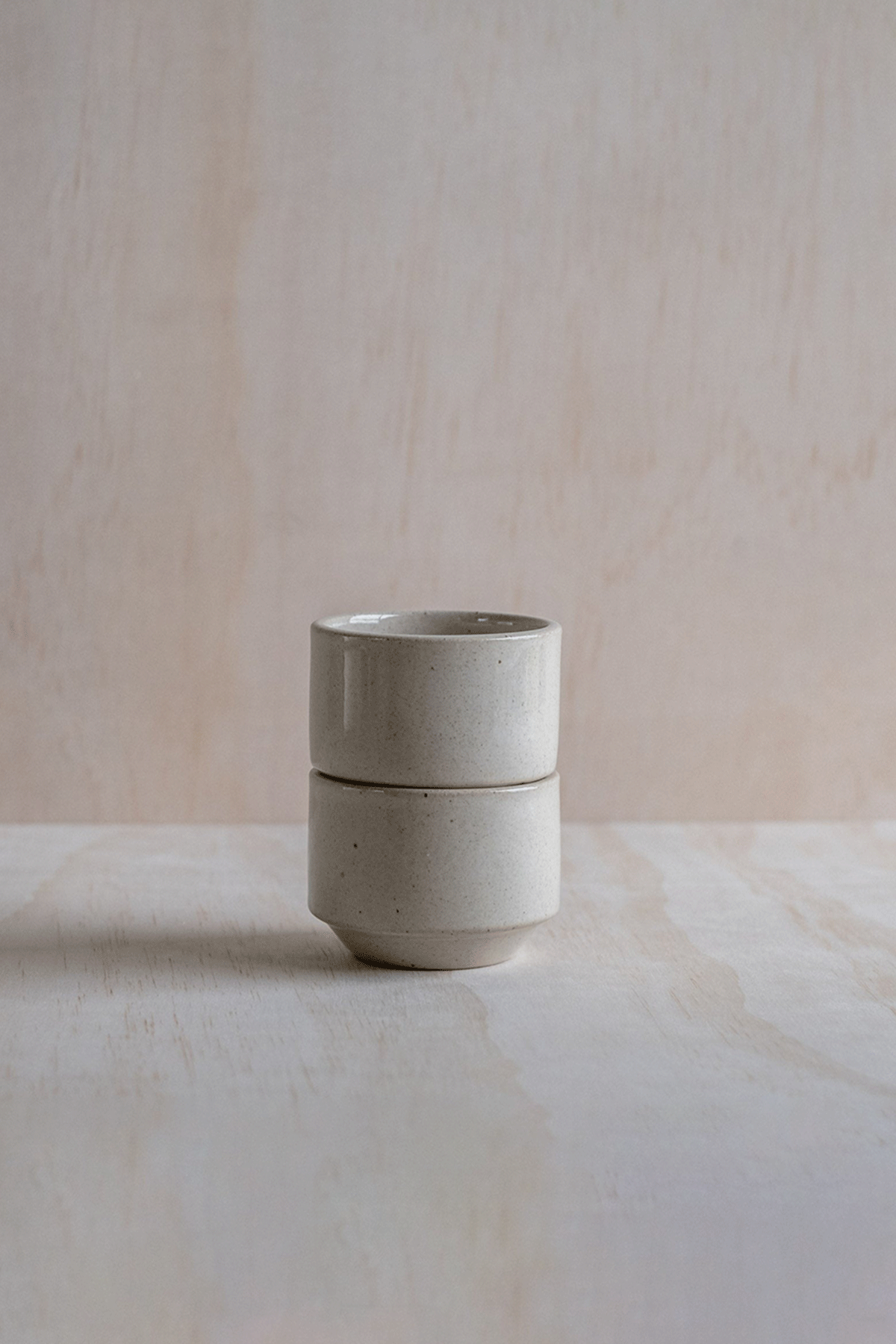 Stacking Tumbler in Beige