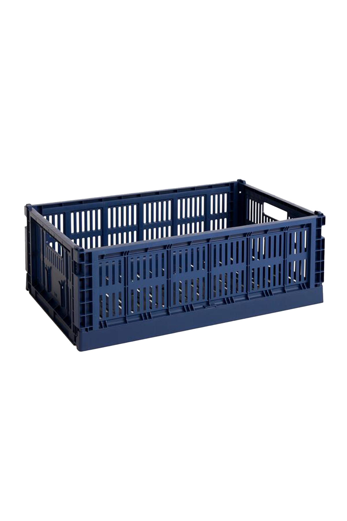 Large Colour Crate in Dark blue