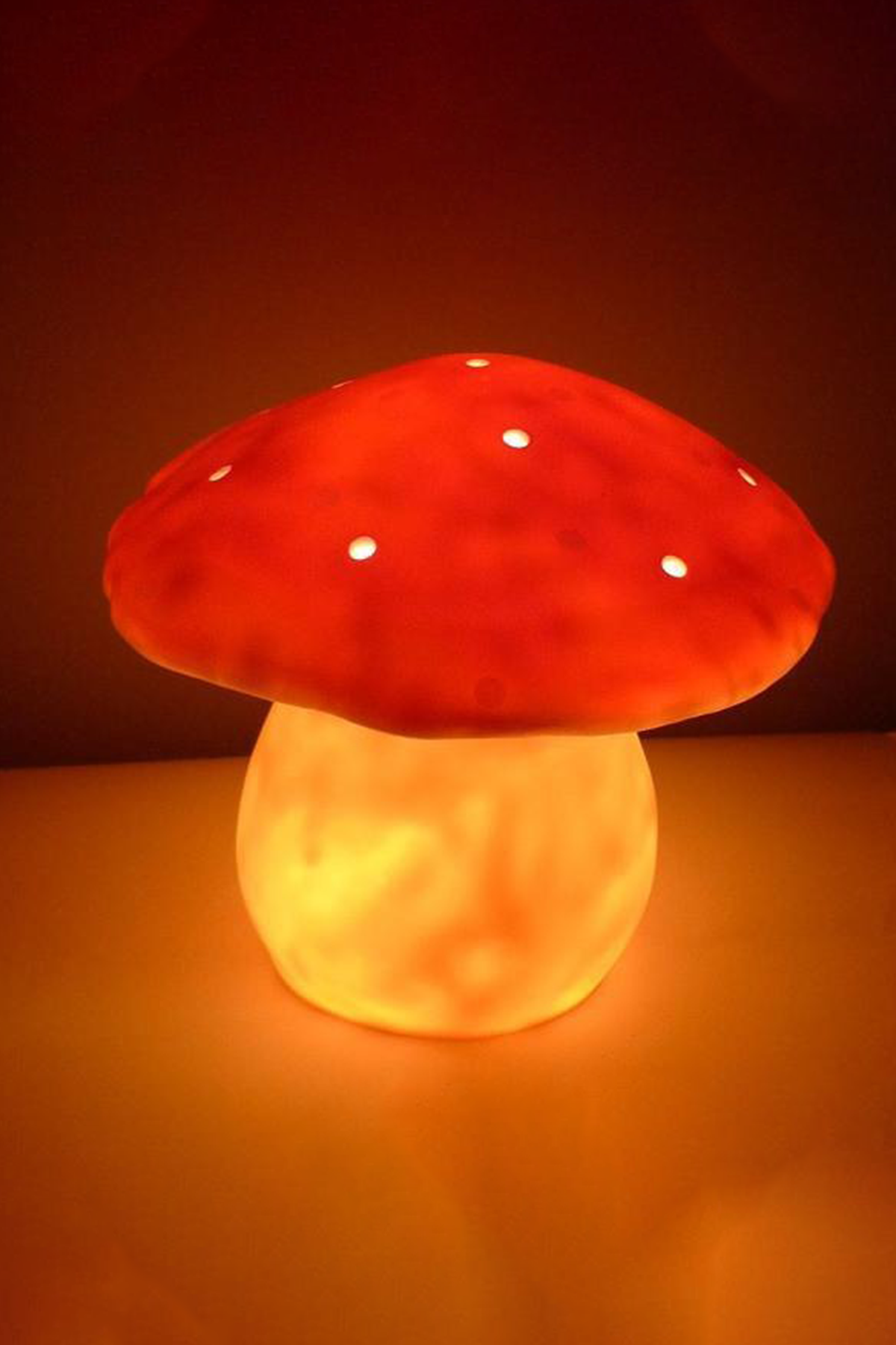 Mushroom Nightlight Lamp in Lavender