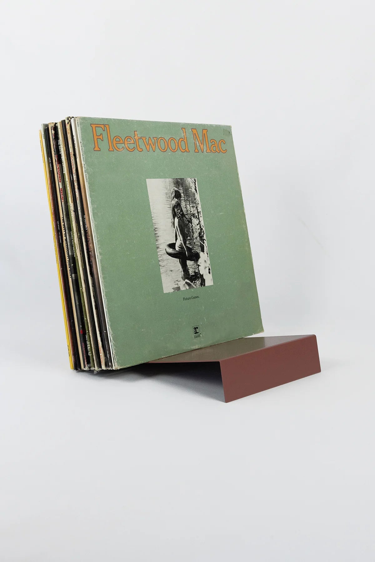 LP Record Stand in Rose