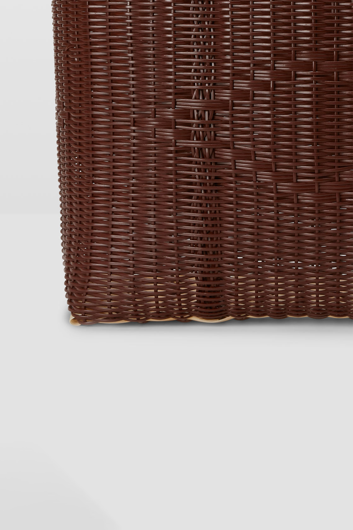 Medium Basket in Chocolate