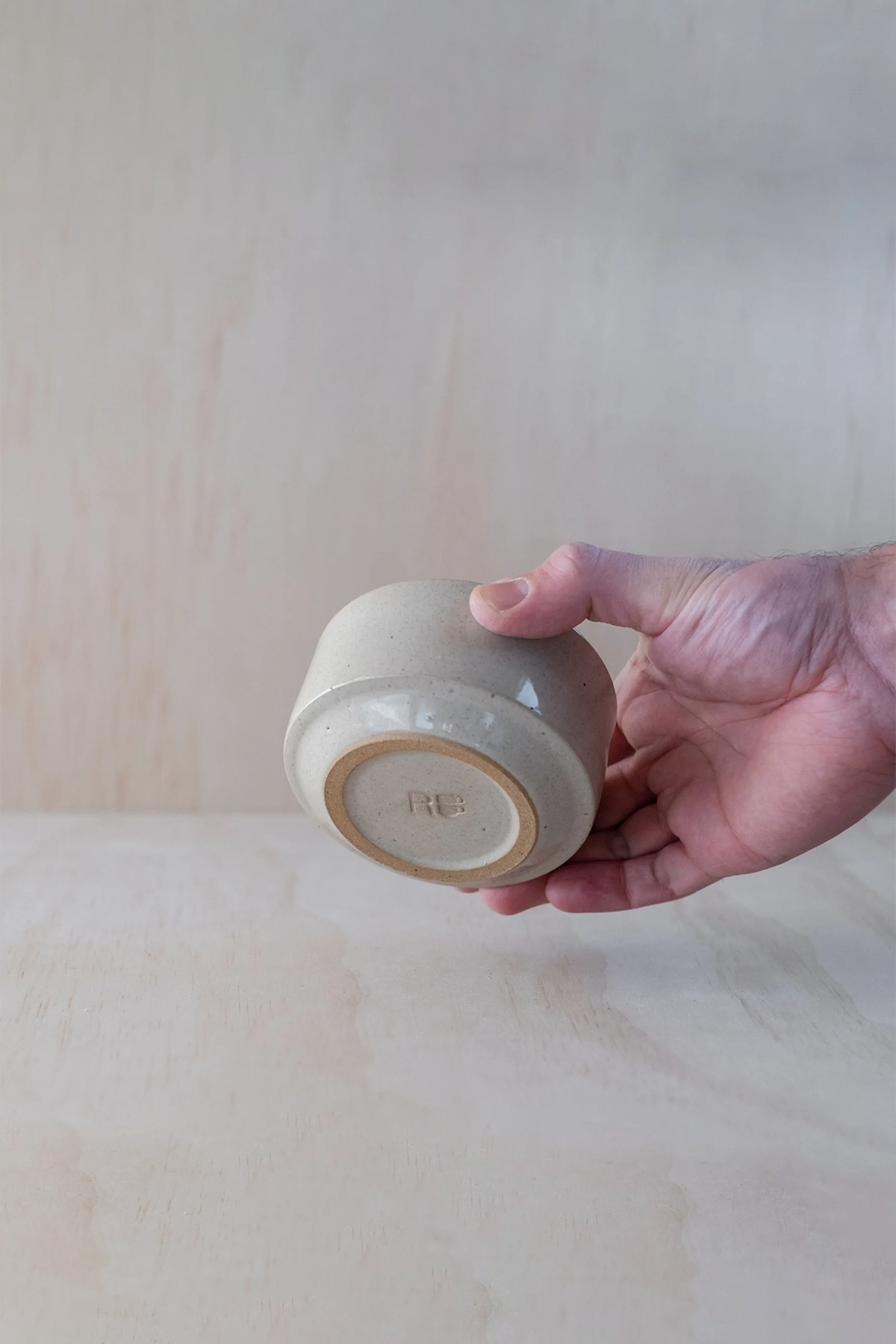 Stacking Condiment Bowl in Beige