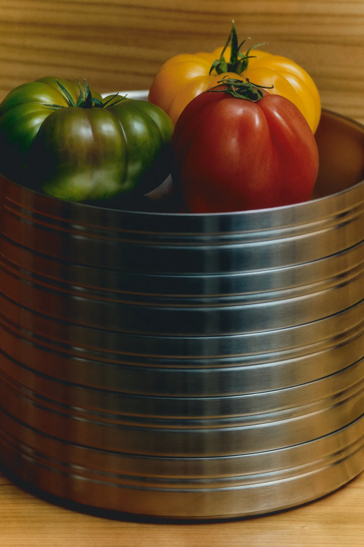 Stainless Steel Pasta Plate — Single