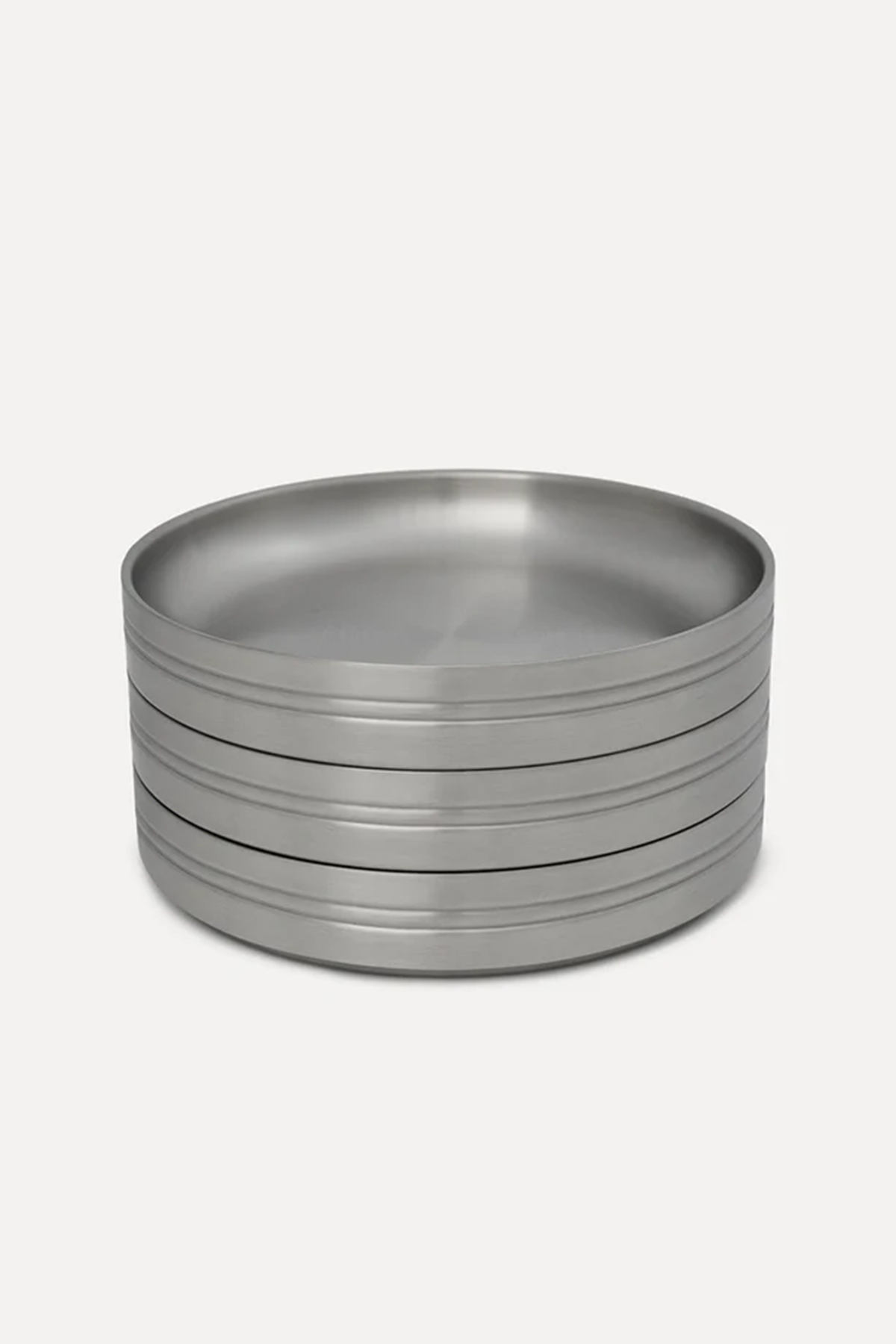 Stainless Steel Pasta Plate — Single