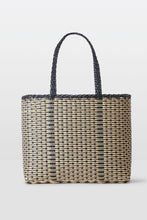 Load image into Gallery viewer, Palorosa Trama Medium Basket in Black &amp; Cream
