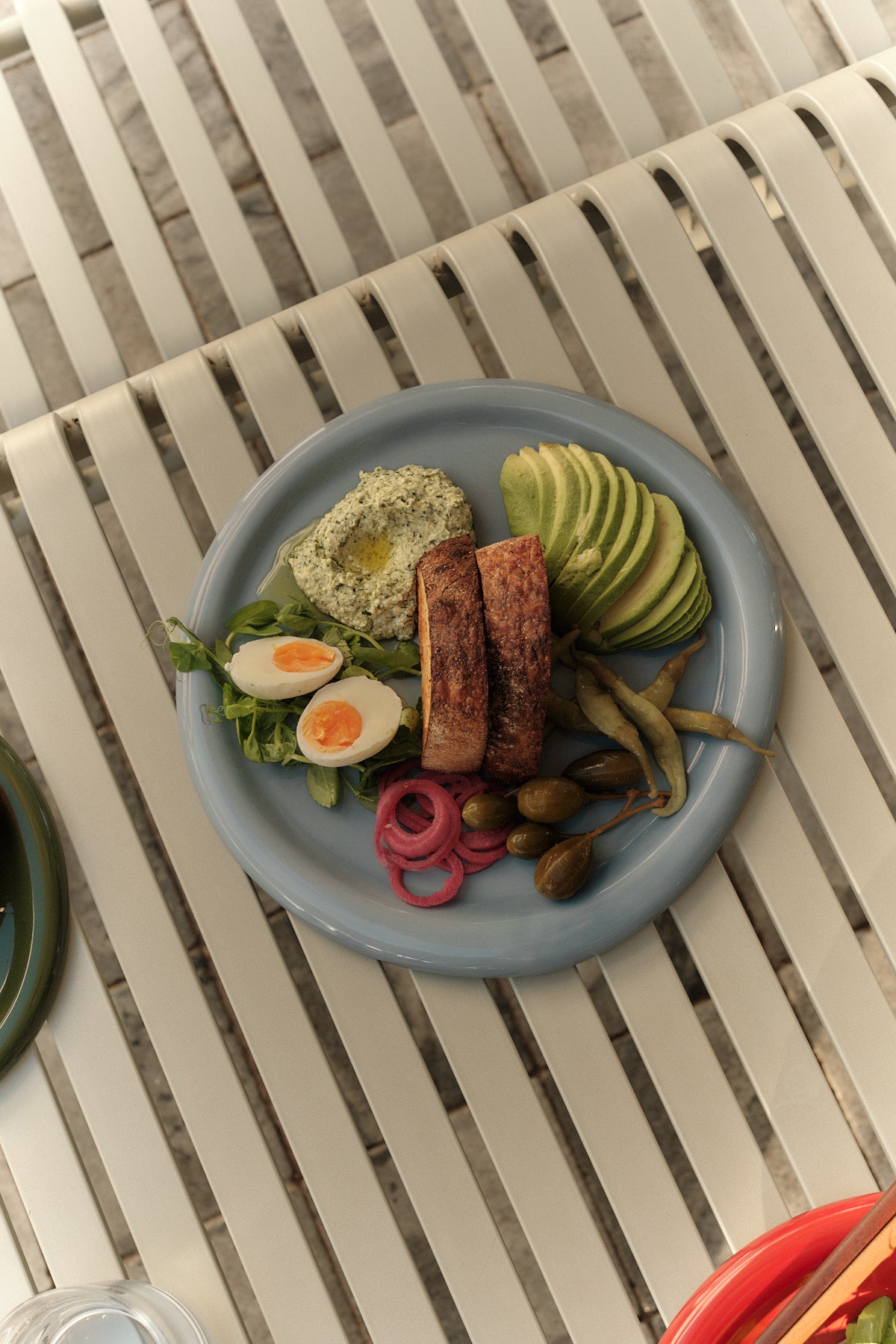 Dinner Plate in Cornflower