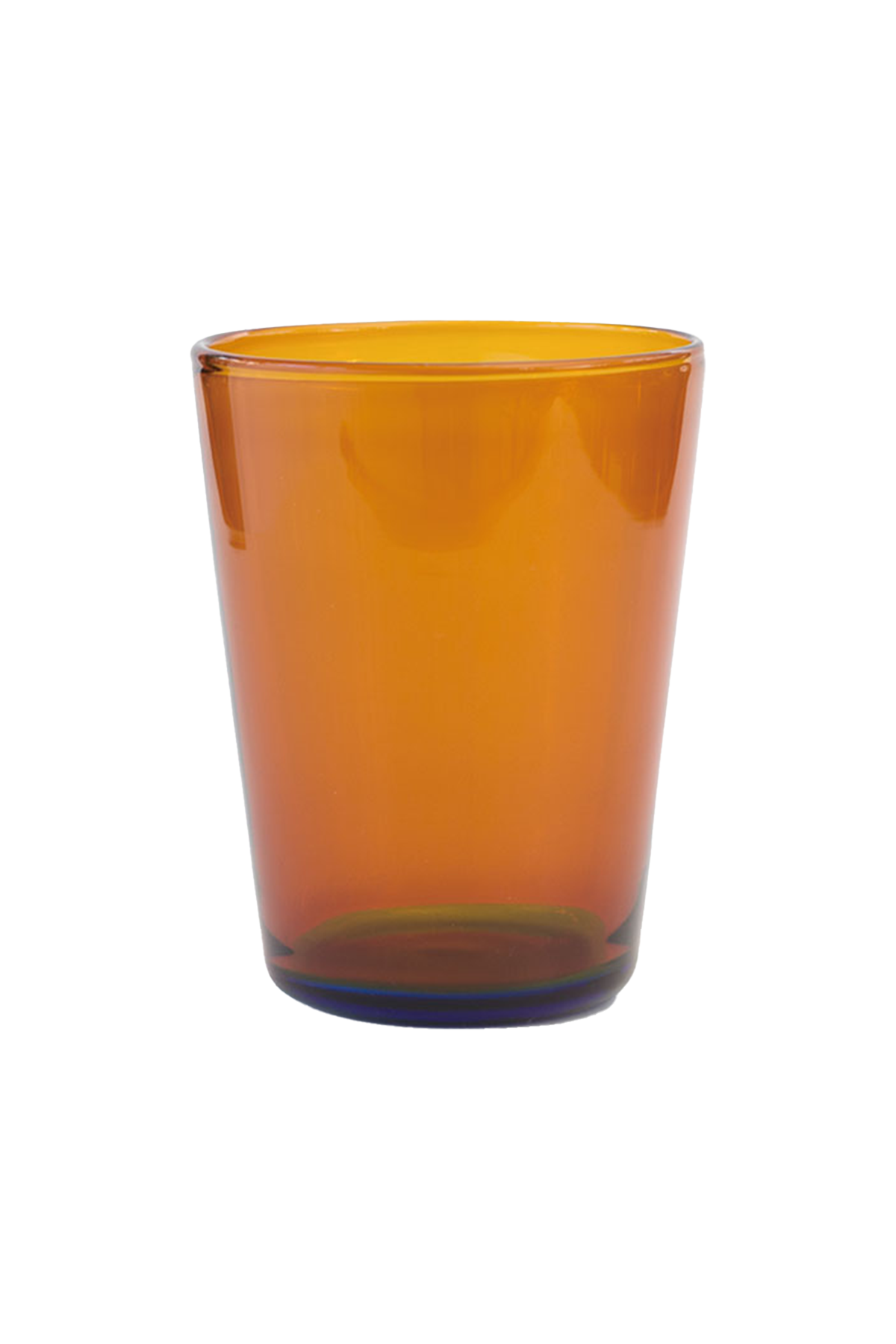 Two Tone Tumbler in Amber & Blue