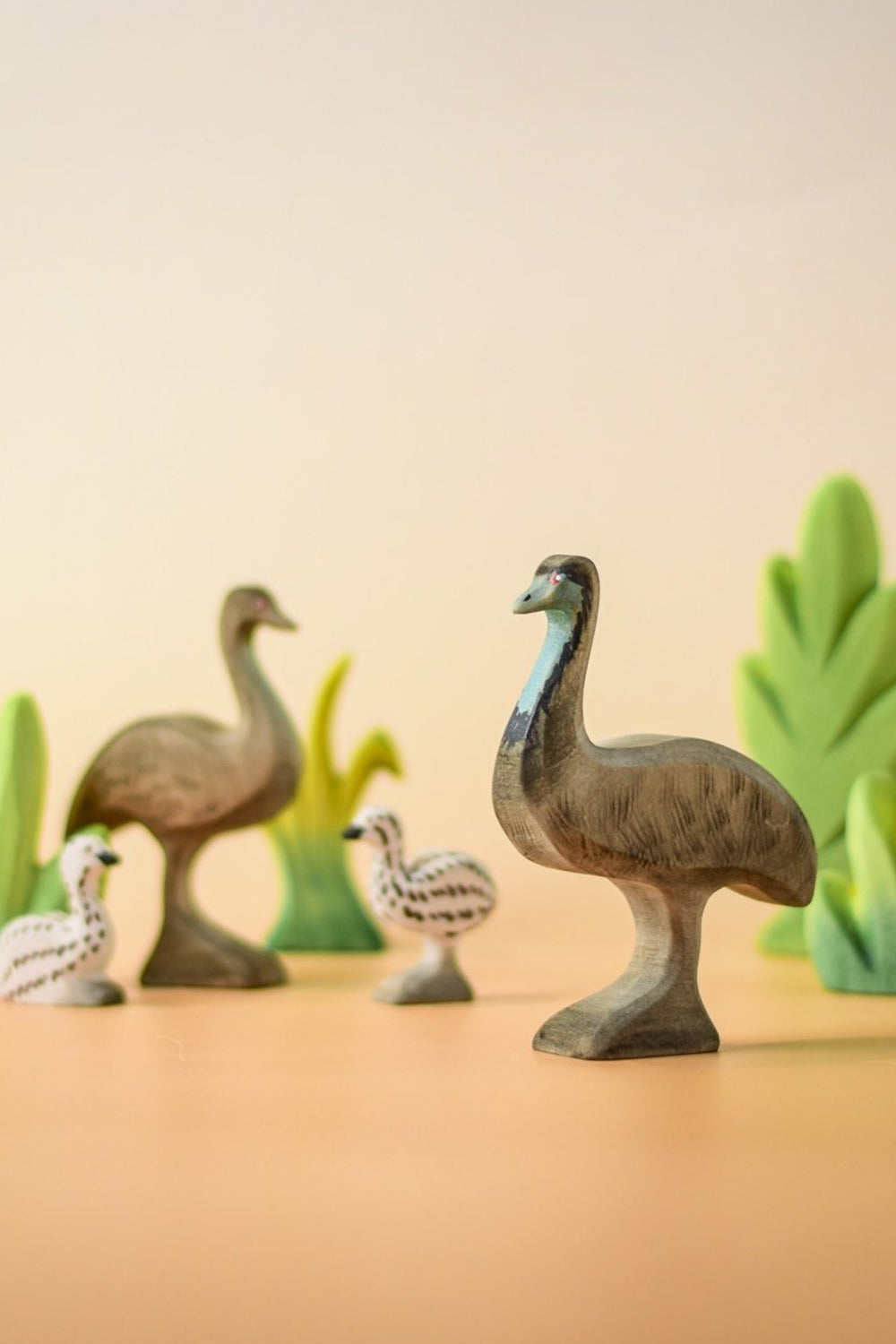Wooden Emu