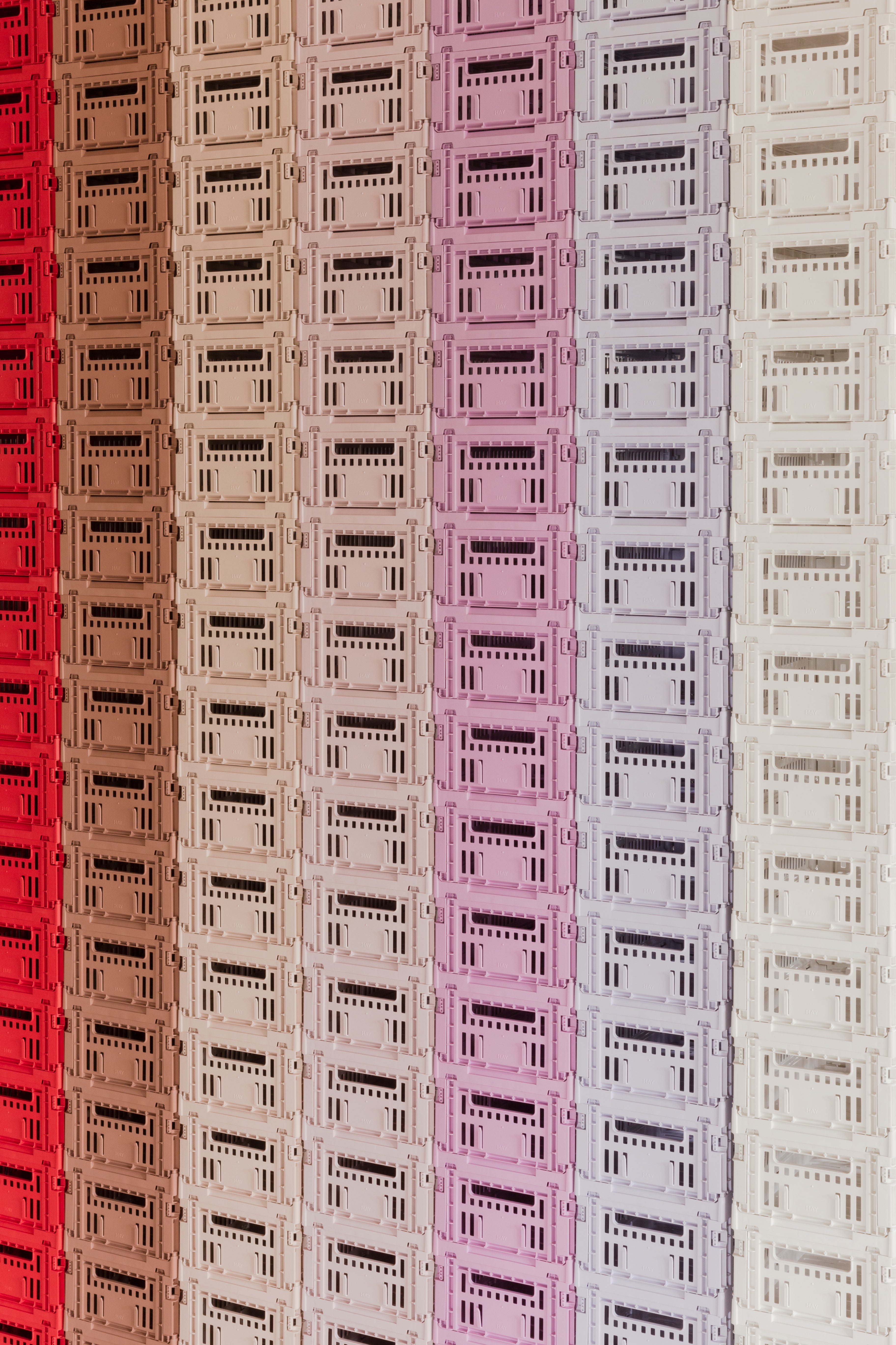Small Colour Crate in Lavender