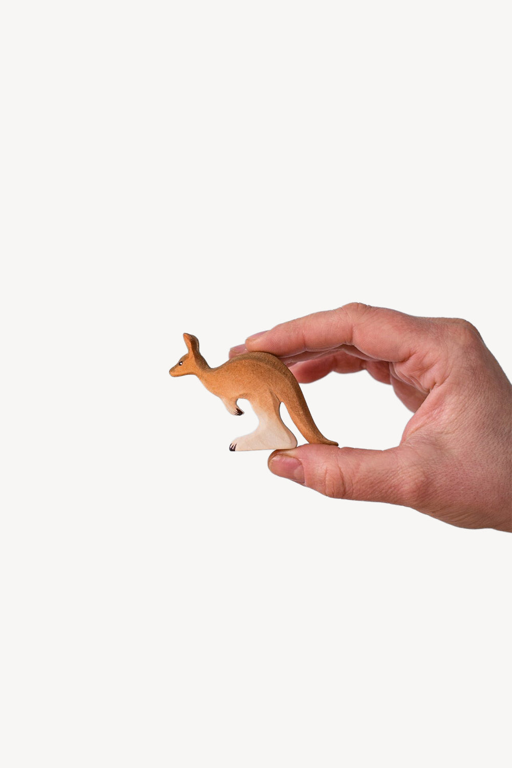Wooden Young Kangaroo