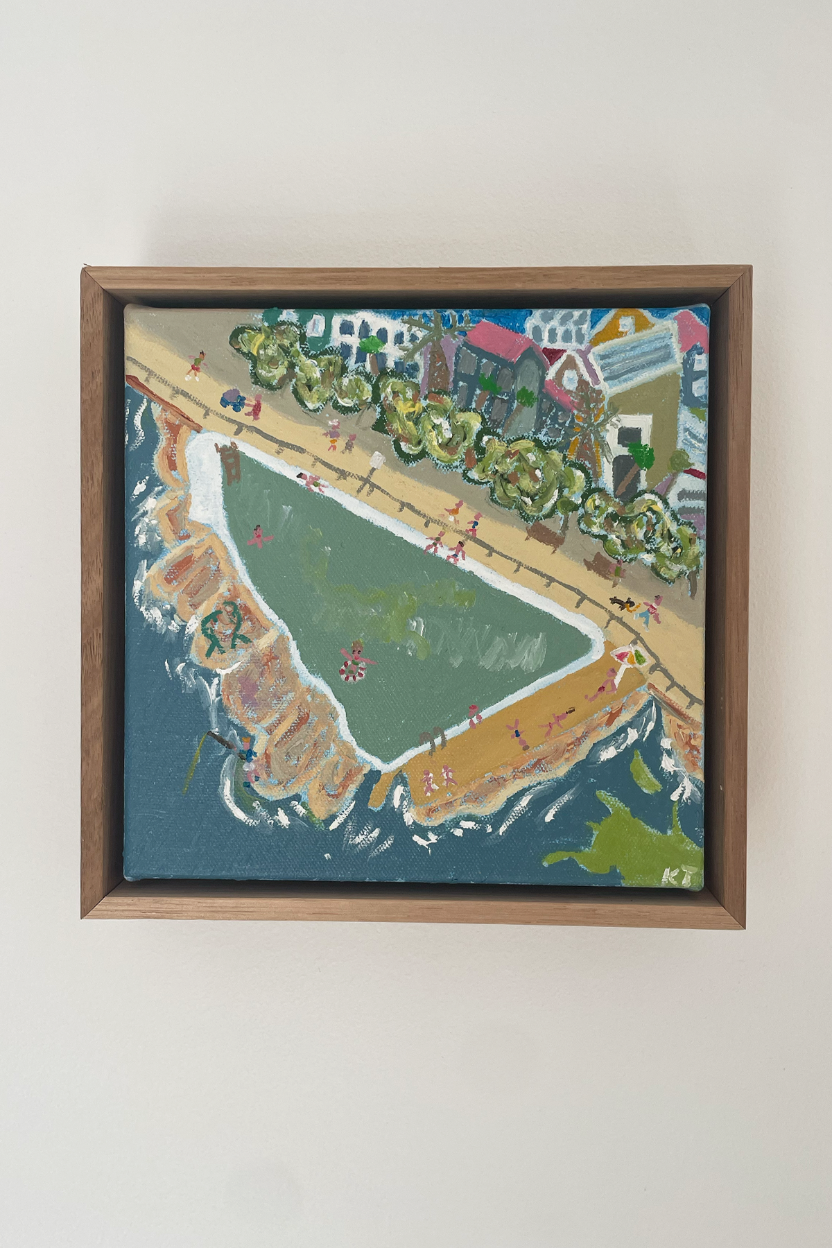 Oil Canvas — Rock Pool