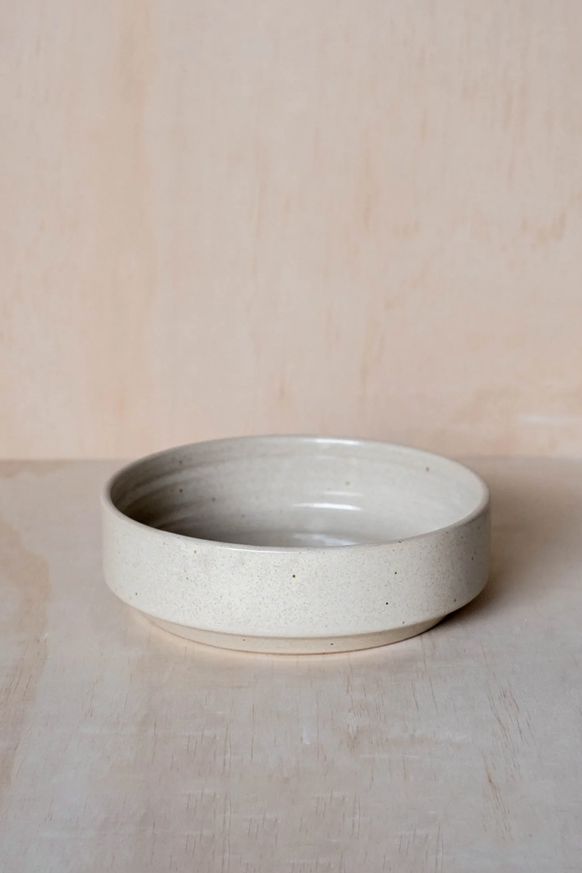 Medium Stacking Bowl in Beige