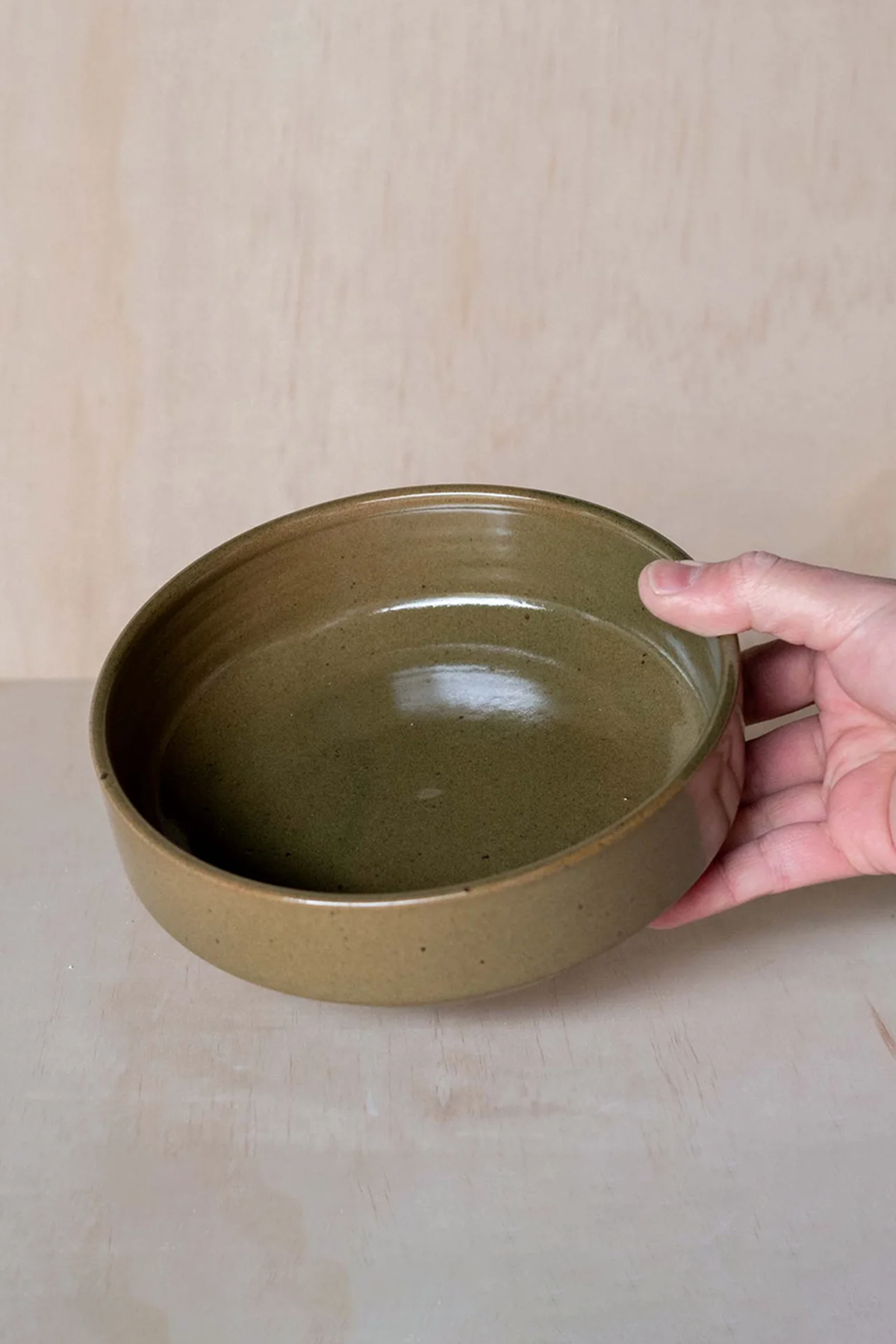 Medium Stacking Bowl in Sage