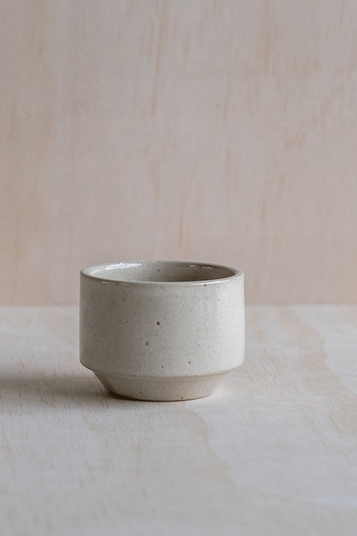 Stacking Tumbler in Beige