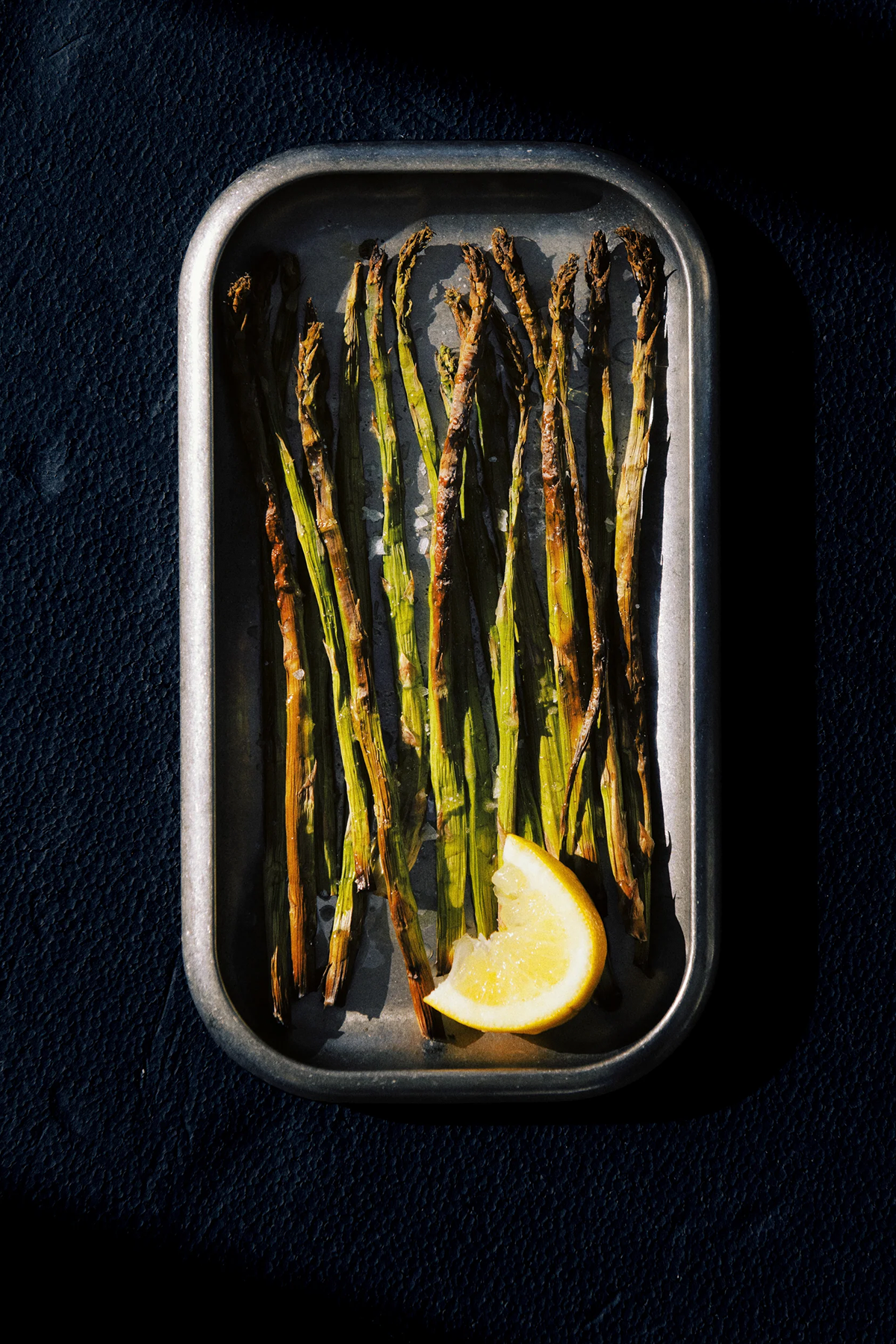 Small Steel Serving Tray - Stonewashed