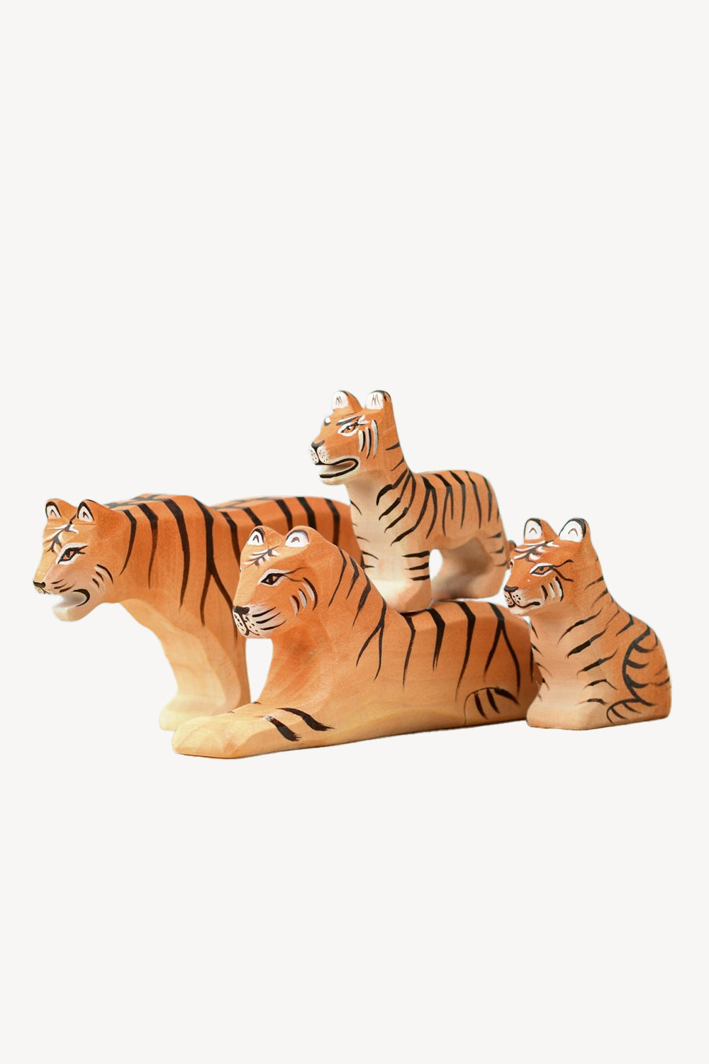 Wooden Tiger Cub