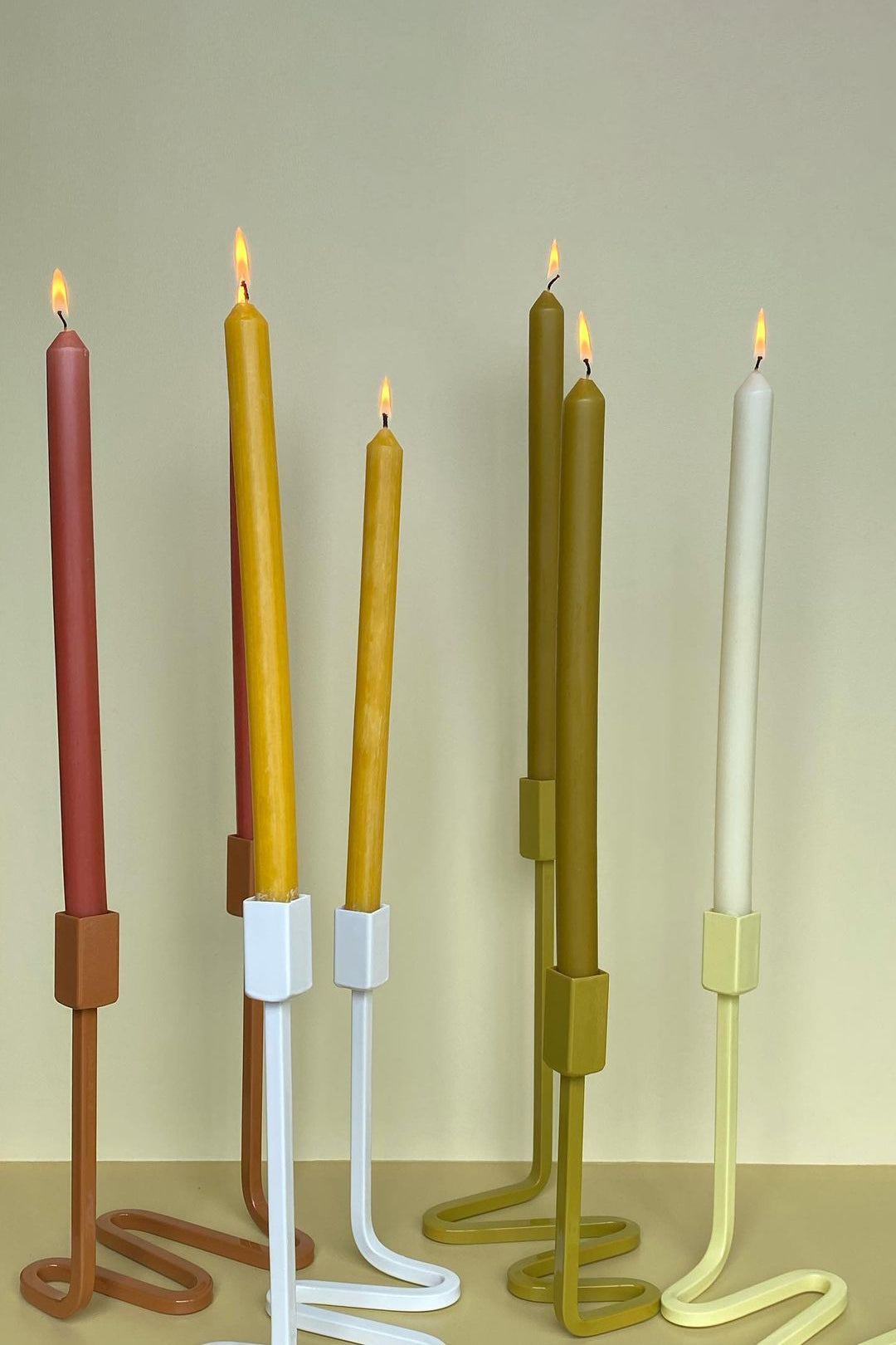 Shockwave Candelabra in Mint