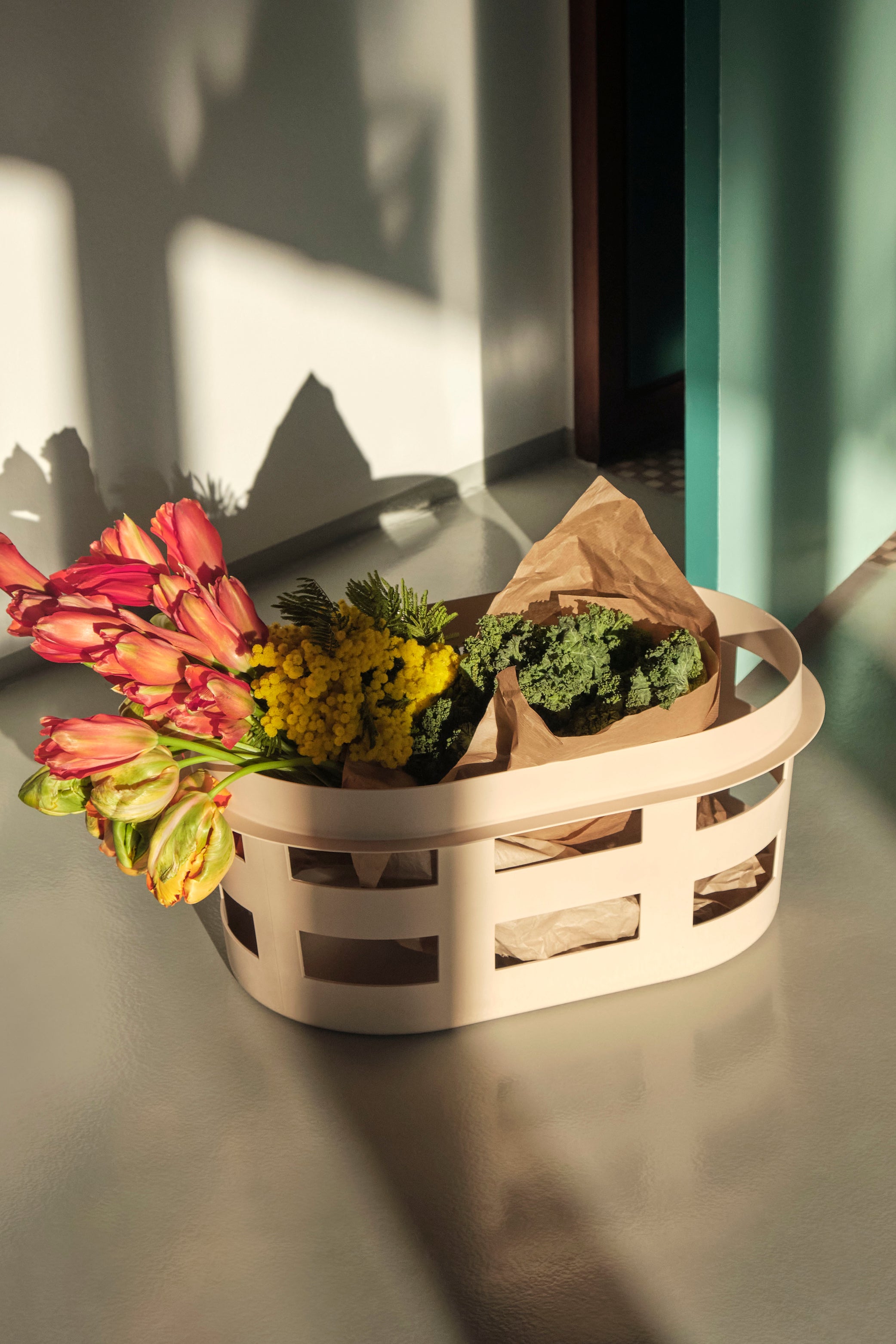 Laundry Basket Small — Army