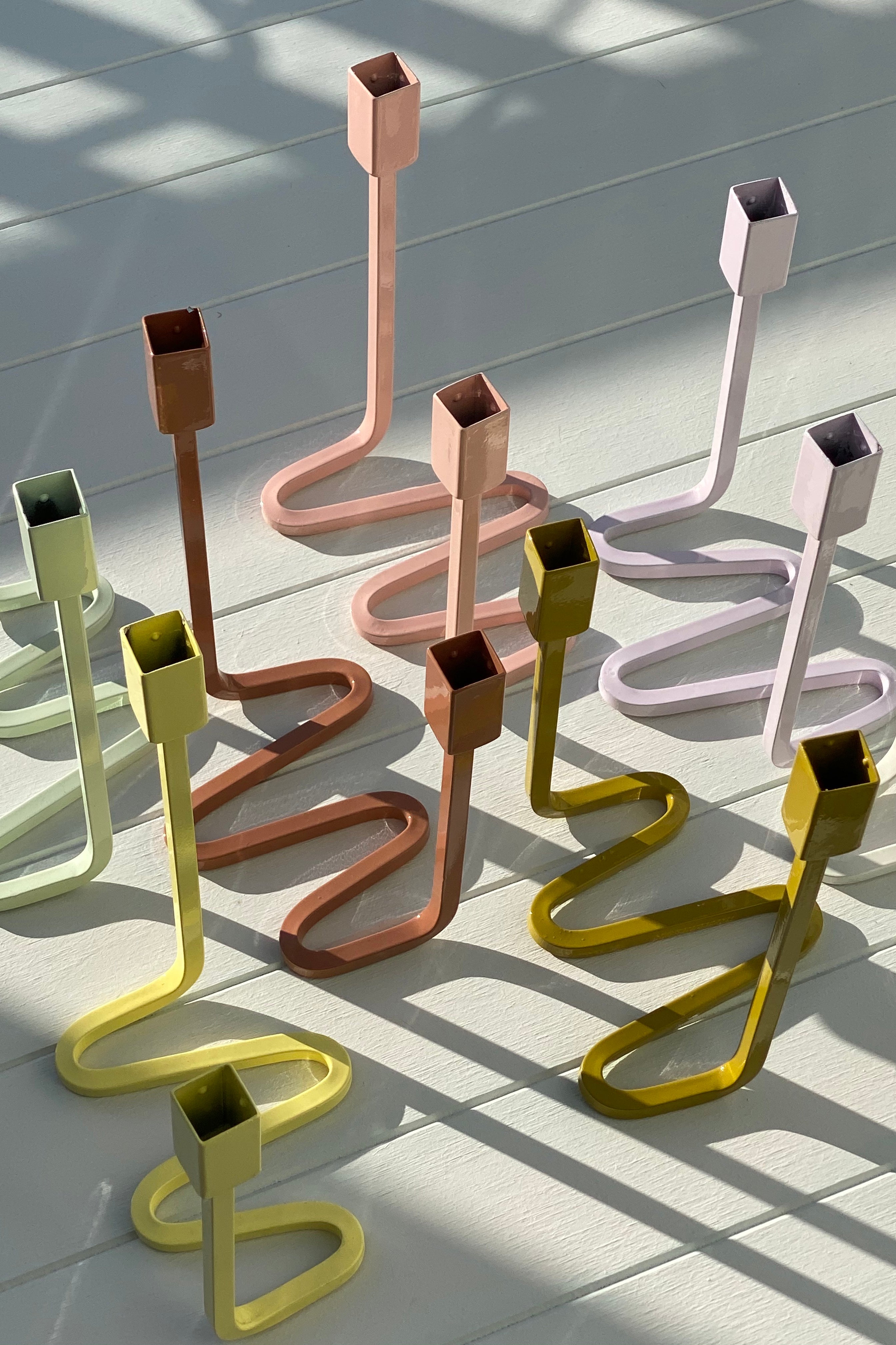 Shockwave Candelabra in Mint