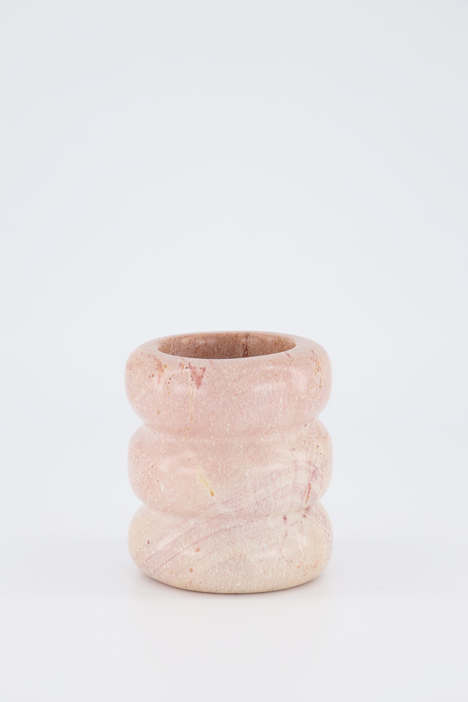 Roll Vessel — Pink Stone