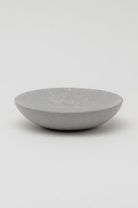 Round Soap Dish — Grey Stone