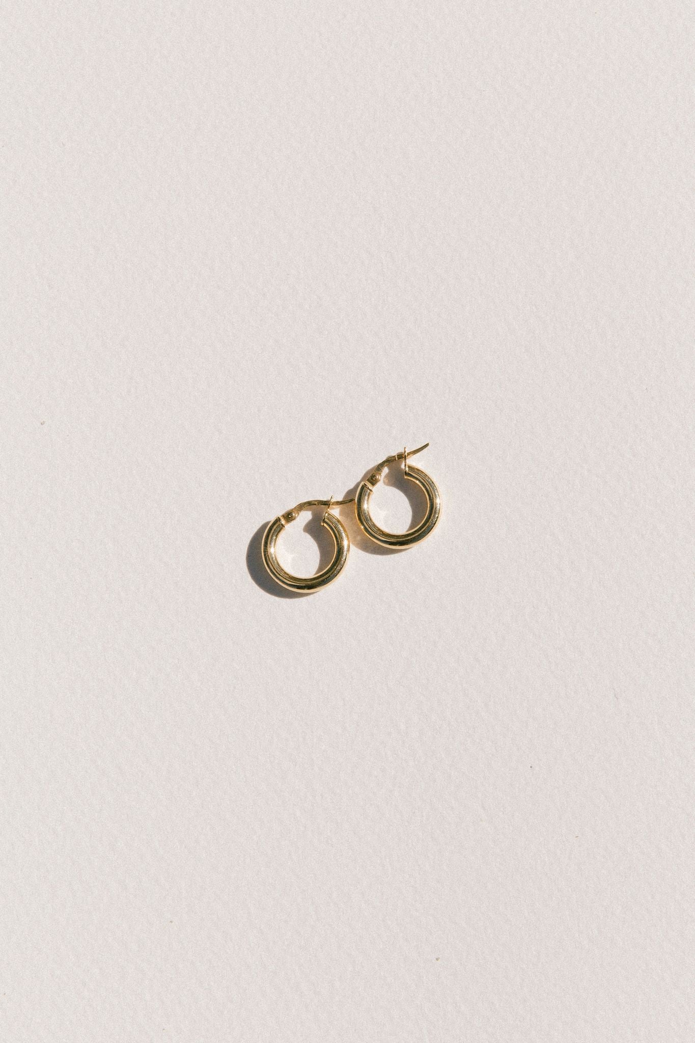 Bianca Hoops in Gold