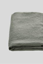 Load image into Gallery viewer, 100% Linen Fitted Sheet in Khaki
